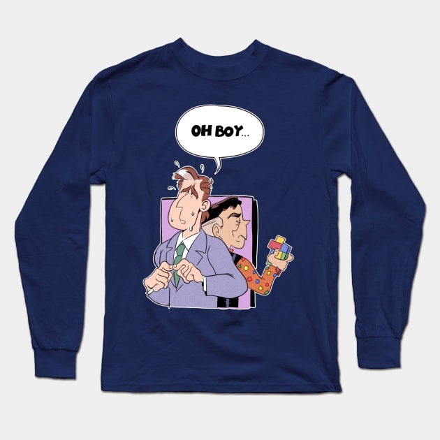 Oh Boy... Long Sleeve T-Shirt by sailorswayze